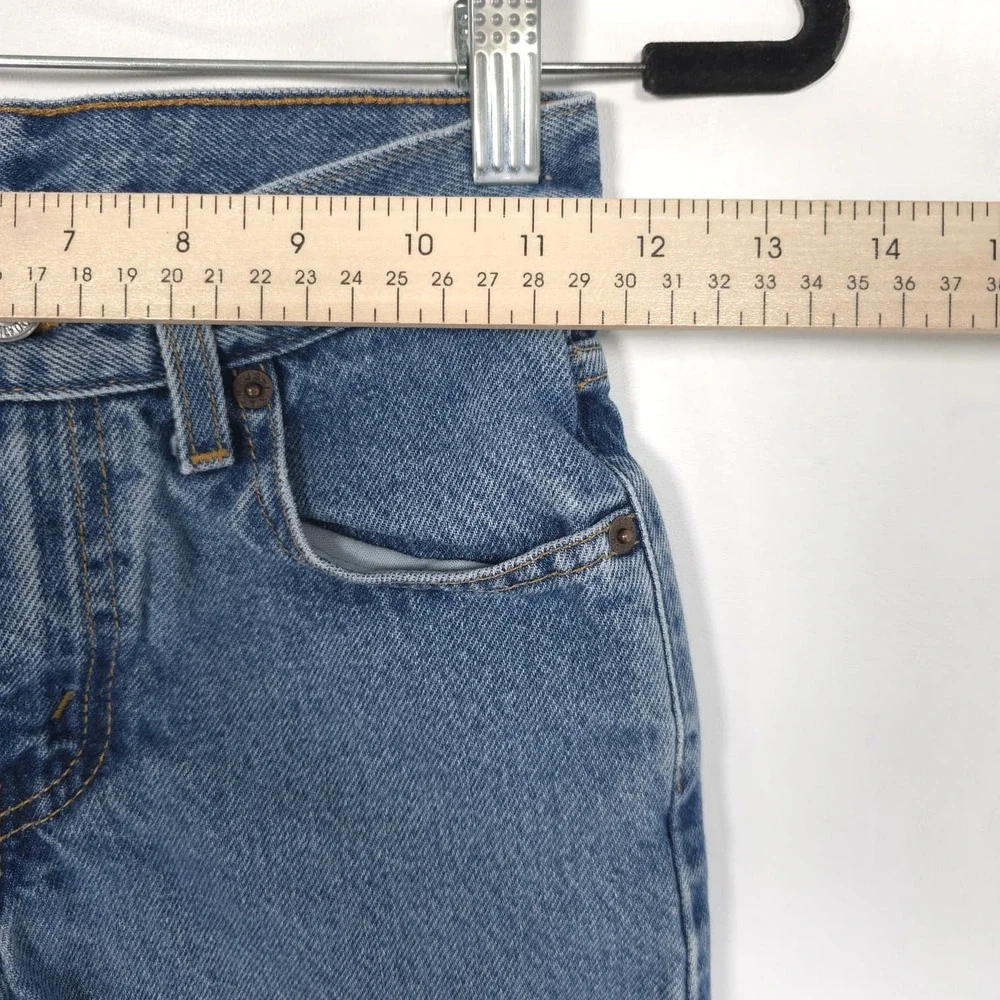 LEVI'S 550 Kids Unisex 8 Relaxed Fit Tapered Blue 100% Cotton VINTAGE 4577A